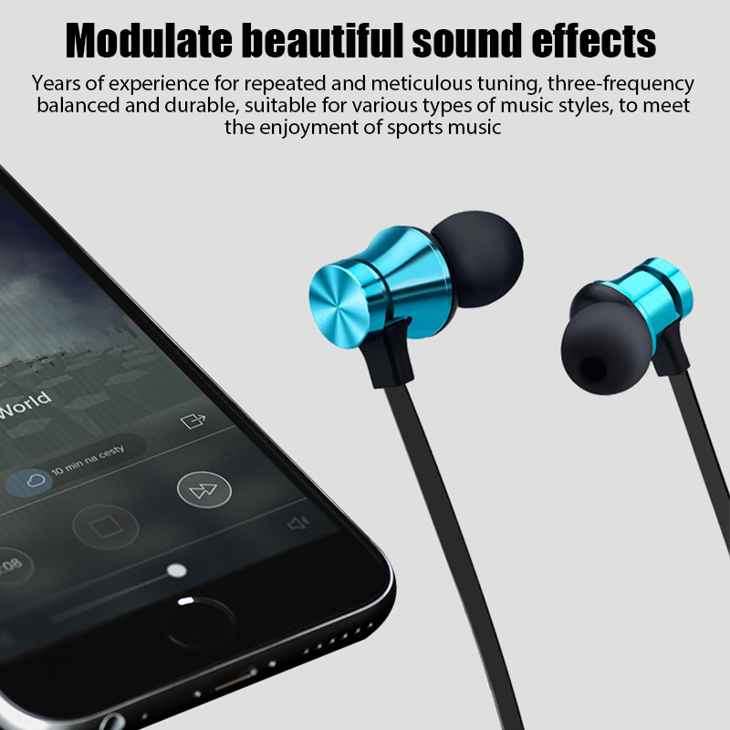 Nowy bezprzewodowy zestaw słuc – Magnetic Neckband Sports Earphones recenzja i cena