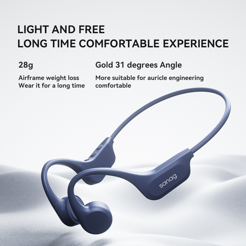 Słuchawki Bluetooth Sanag B60S – Bone Conduction Running Headphones recenzja i cena